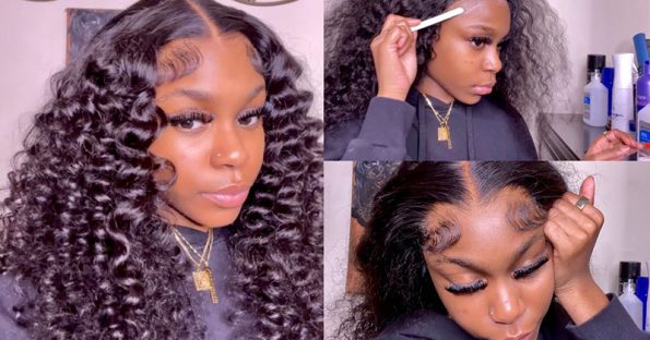 5x5 HD lace closure wig