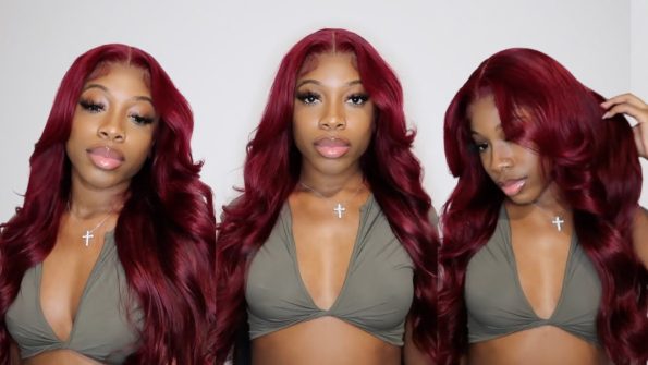 How To Dye Your Wig To Burgundy Color